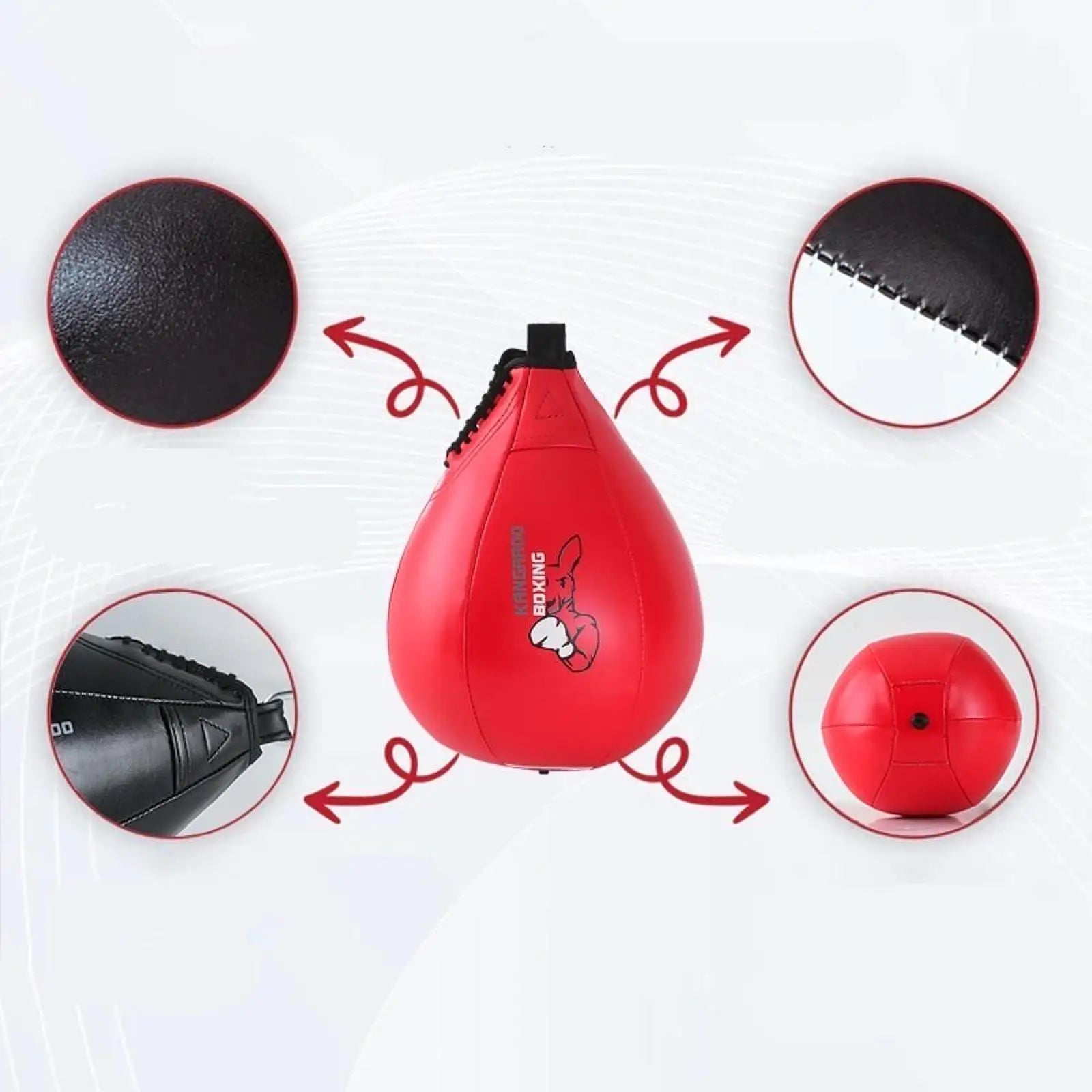 Pro Boxing Speed Bag – Heavy Duty Muay Thai Training