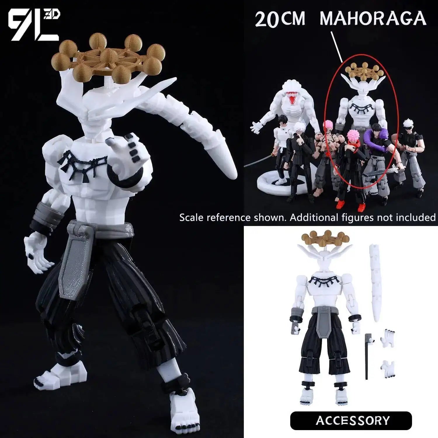 Jujutsu Kaisen Sukuna & Toji Lucky13 – 14cm Articulated Figure