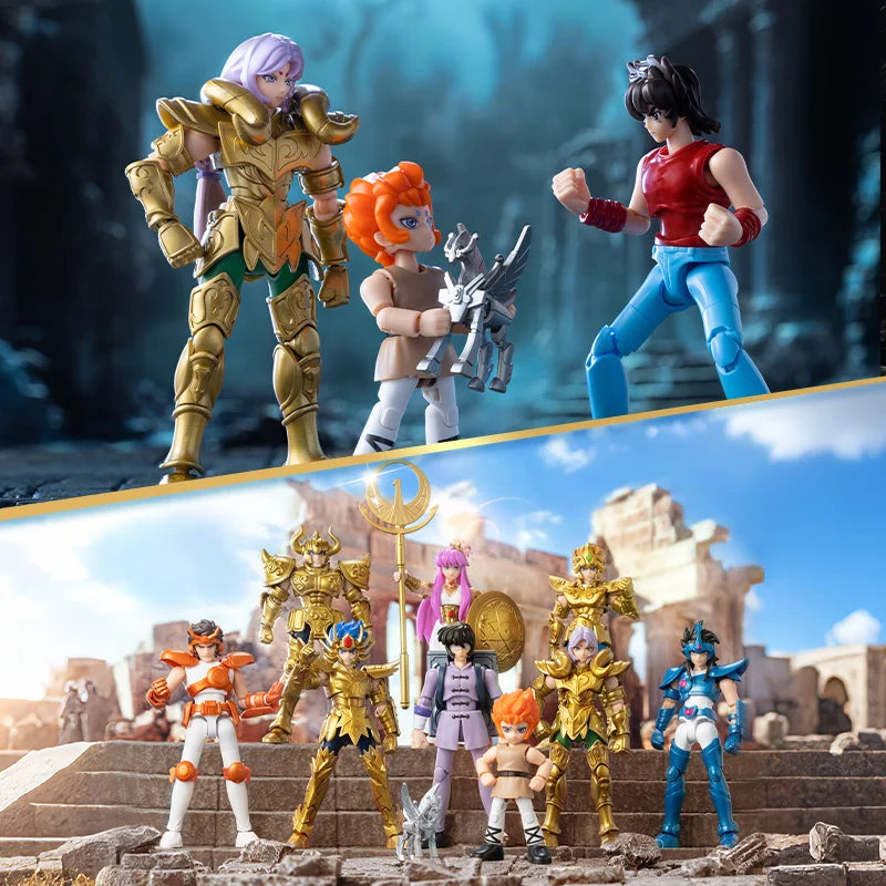 Blokees Gold Saints Stars Series – Saint Seiya Blind Box Figure Set