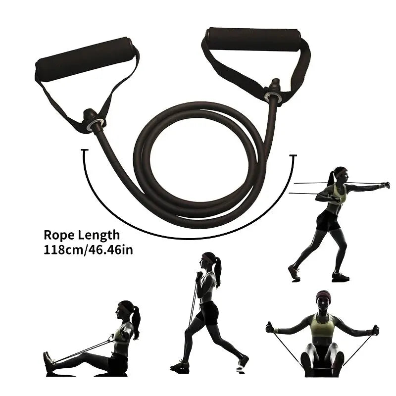 Resistance Bands with Handles – Exercise & Strength Training Bands for Men & Women