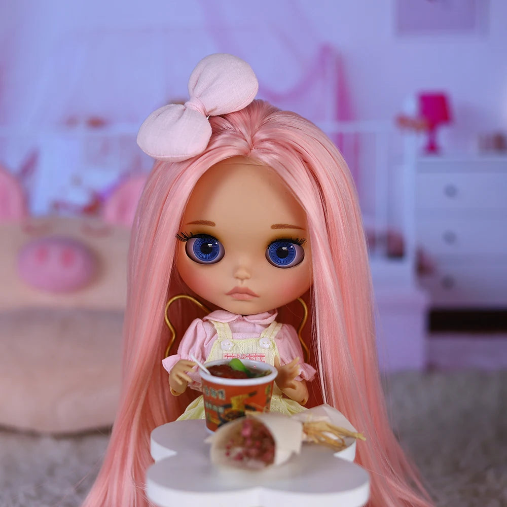 ICY DBS Blyth Doll 30CM BJD – Brown Skin Matte Face Anime Girl