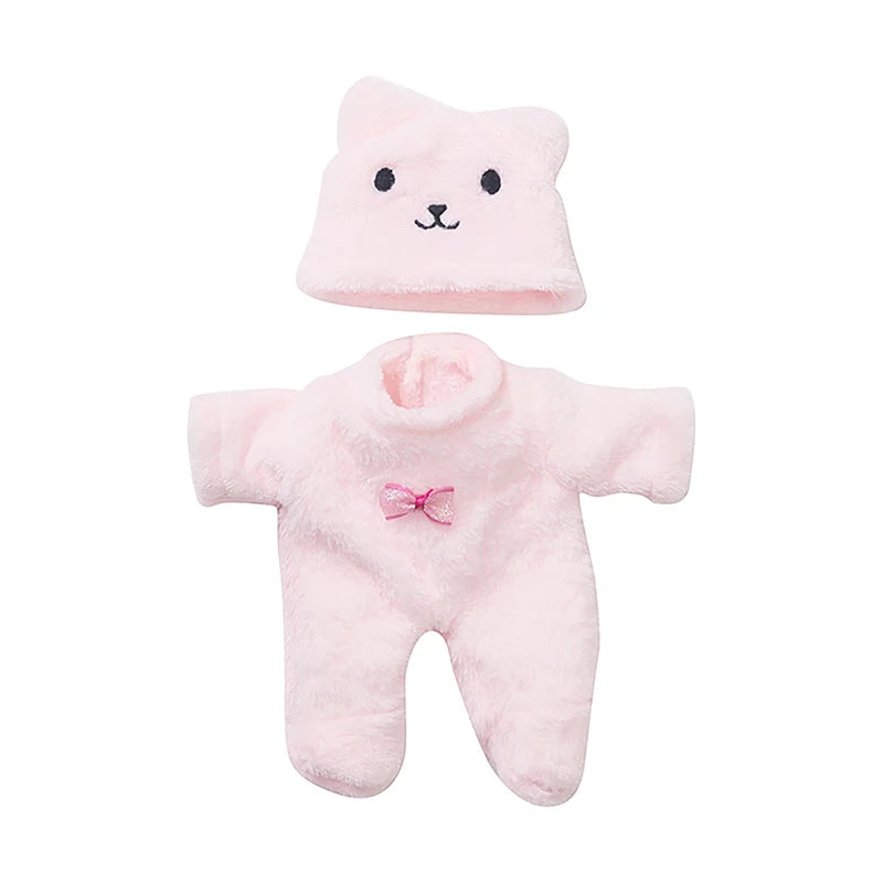 8 Inch Baby Doll with Plush Bear Pajamas – Waterproof Vinyl Reborn Doll