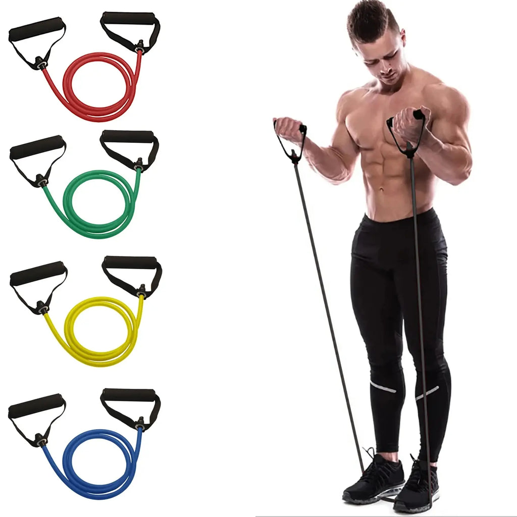 Resistance Bands with Handles – Exercise & Strength Training Bands for Men & Women