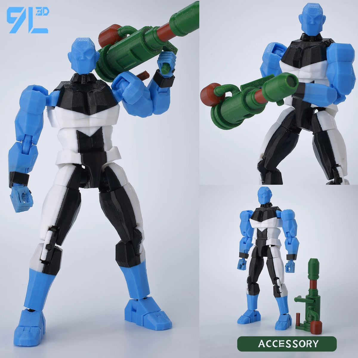 Mark Grayson Invincible Bulletproof Action Figure – 3D Printed Anime Collectible