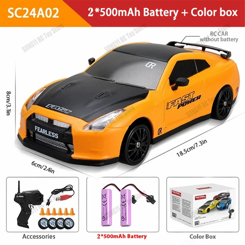 2026 Limited Edition 1:24 RC Drift Car – GT3 RS 911 & SU7 High Speed Racing Gift
