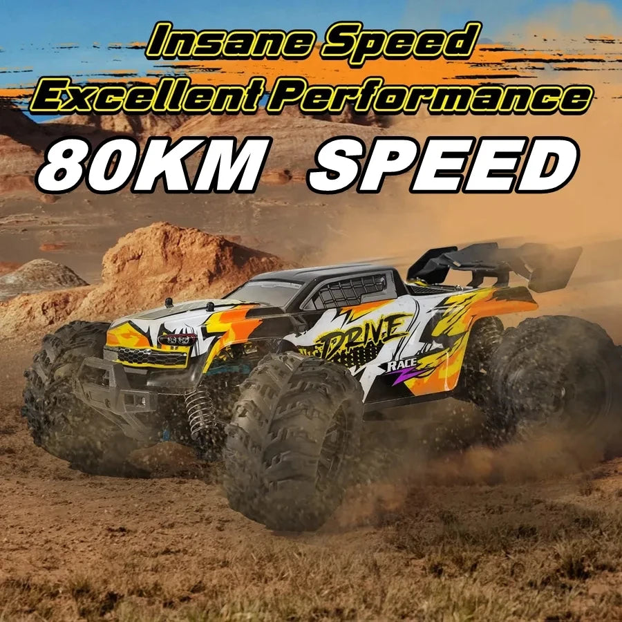 4WD High Speed RC Buggy Truck – 50KM/H Brushed or 80KM/H Brushless Off-Road Car