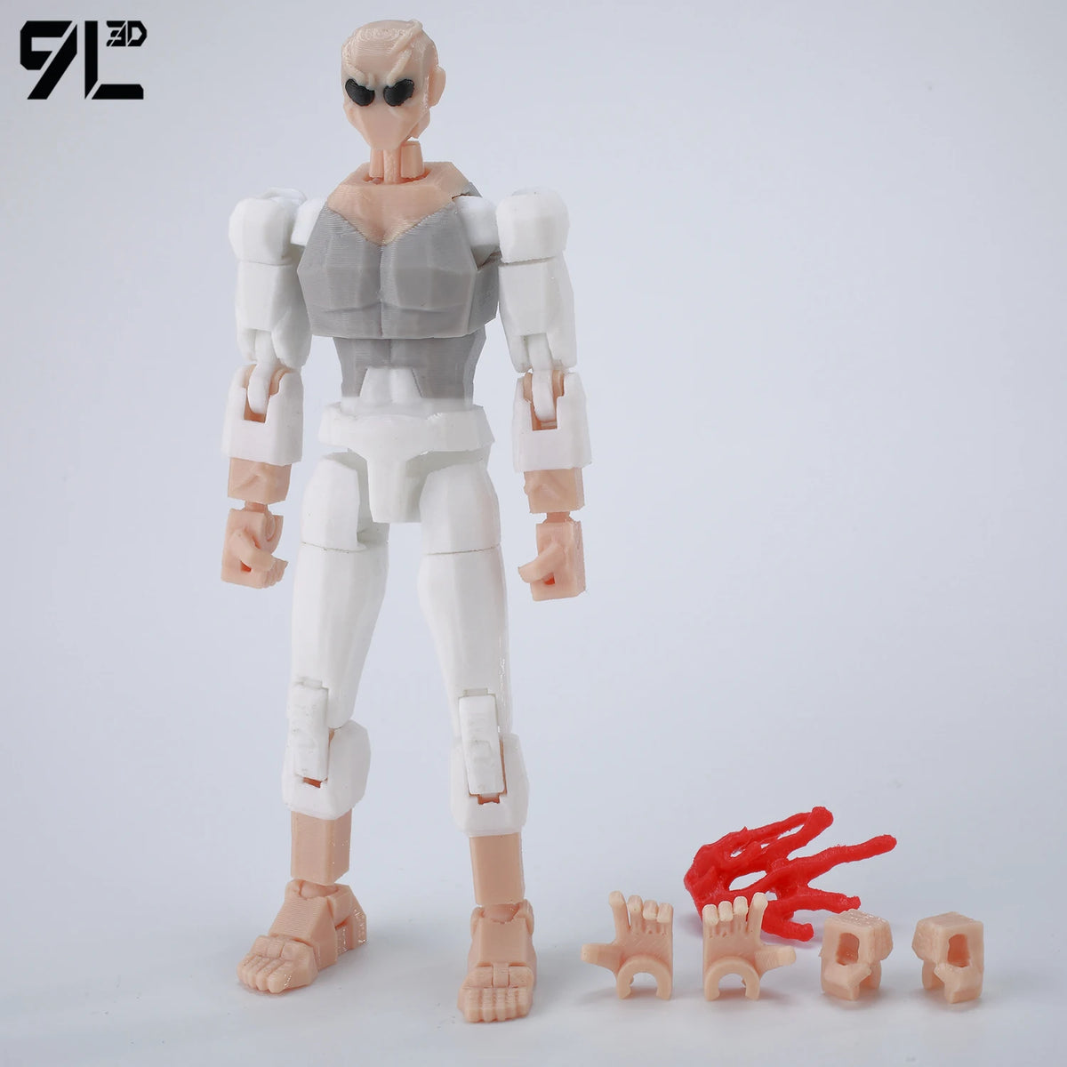 Mark Grayson Invincible Bulletproof Action Figure – 3D Printed Anime Collectible