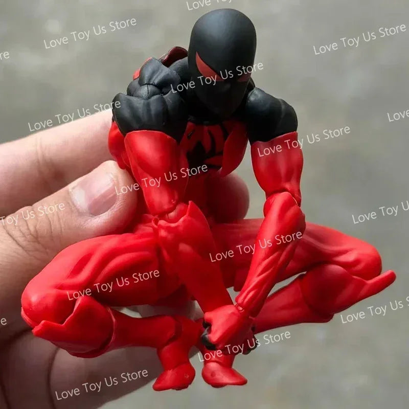Spider-Man Symbiote & Scarlet Spider Action Figure Set – 16cm Collectible