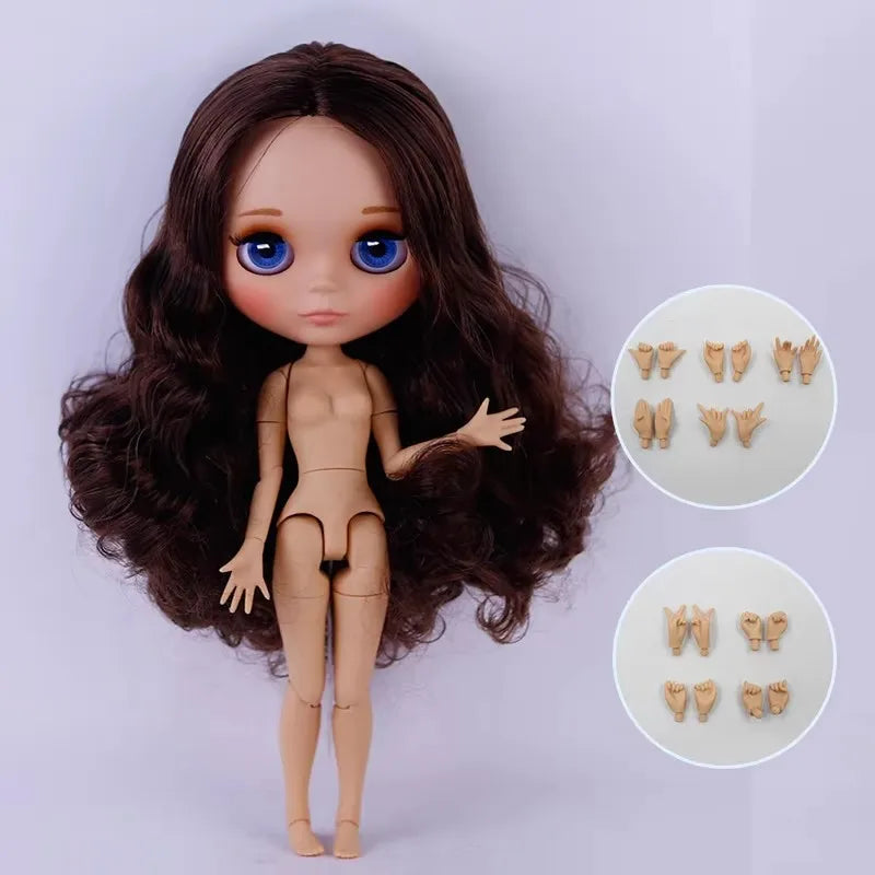 ICY DBS Blyth Doll 30CM BJD – Tan Skin Matte Face Neo Anime