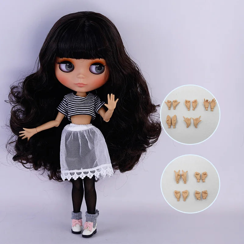 ICY DBS Blyth Doll 30CM BJD – Tan Skin Matte Face Neo Anime