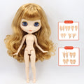ICY DBS Blyth Doll 30CM BJD – White Face DIY Fashion Doll with AB Panel