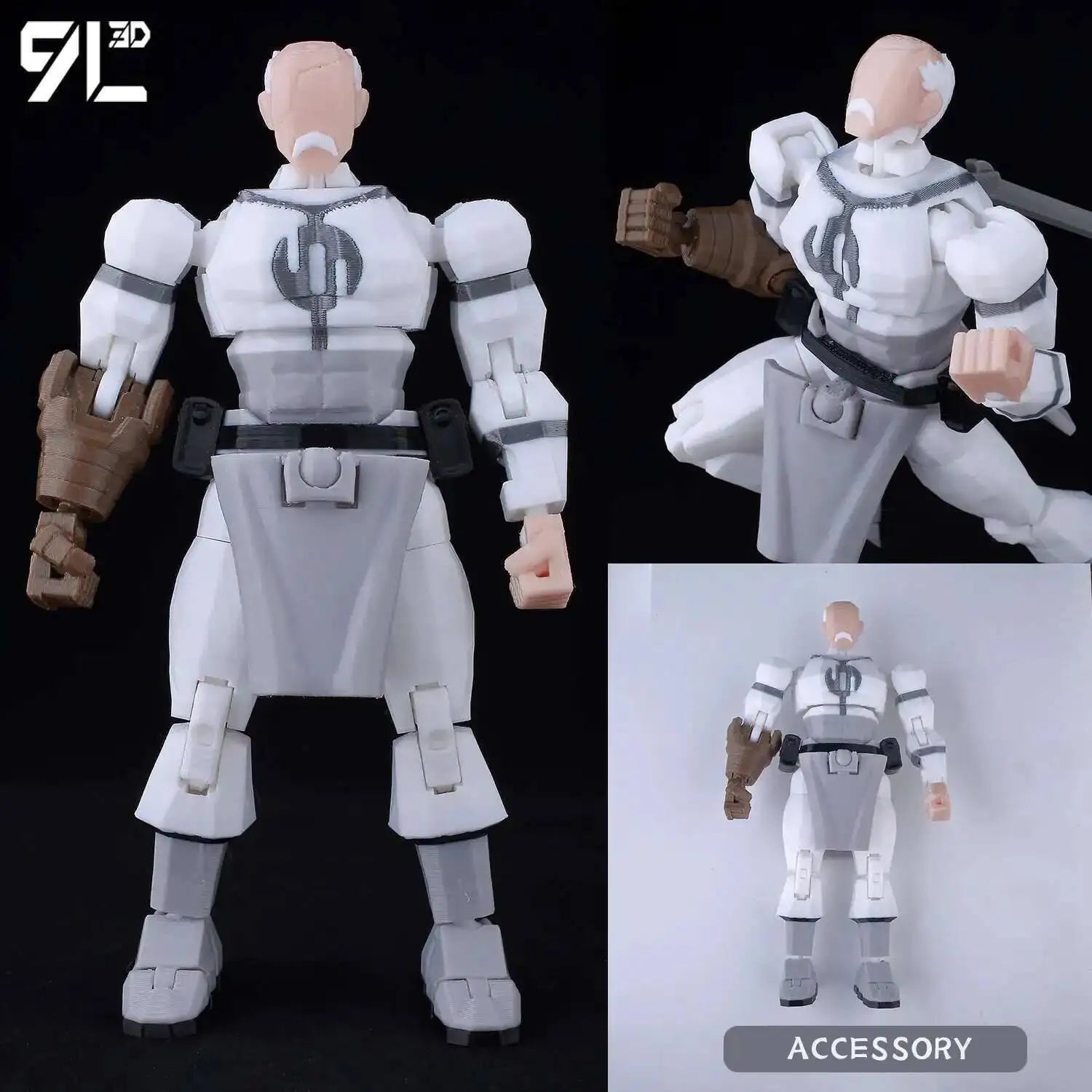 Invincible 2.0 Multi-Jointed Action Figure – 14cm 3D Printed Collectible