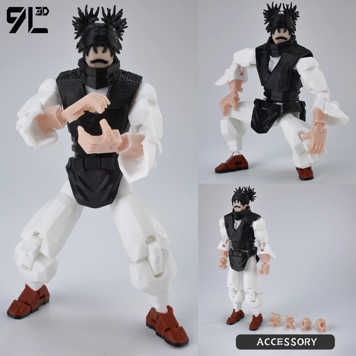 Jujutsu Kaisen Sukuna & Toji Lucky13 – 14cm Articulated Figure