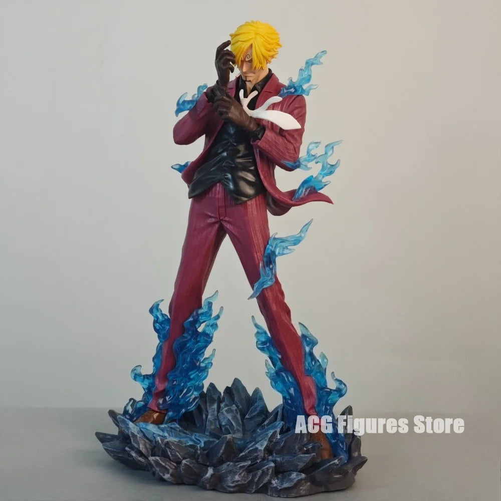 One Piece Sanji PVC Action Figure | 25cm Anime Statue Desktop Collectible