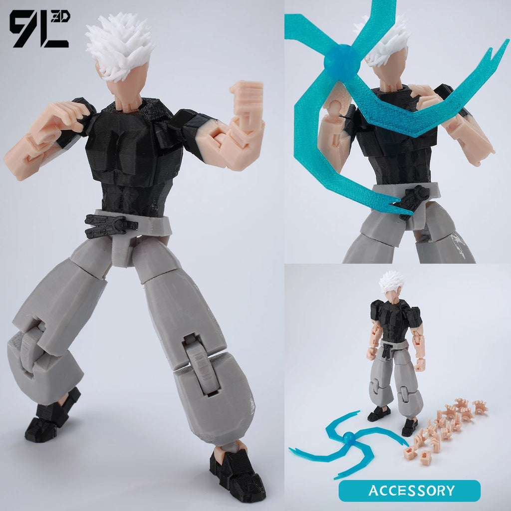 9L3D T13 Jujutsu Kaisen Itadori Figure LUCKY13 Training Ver. JJK Titan13 Multi-Jointed Movable Dummy13 Stress Relief Toys Gifts