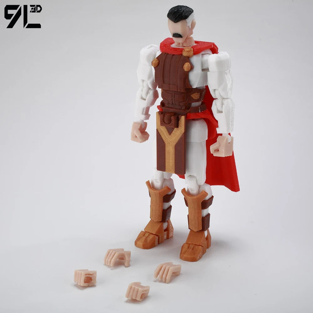 Mark Grayson Invincible Bulletproof Action Figure – 3D Printed Anime Collectible