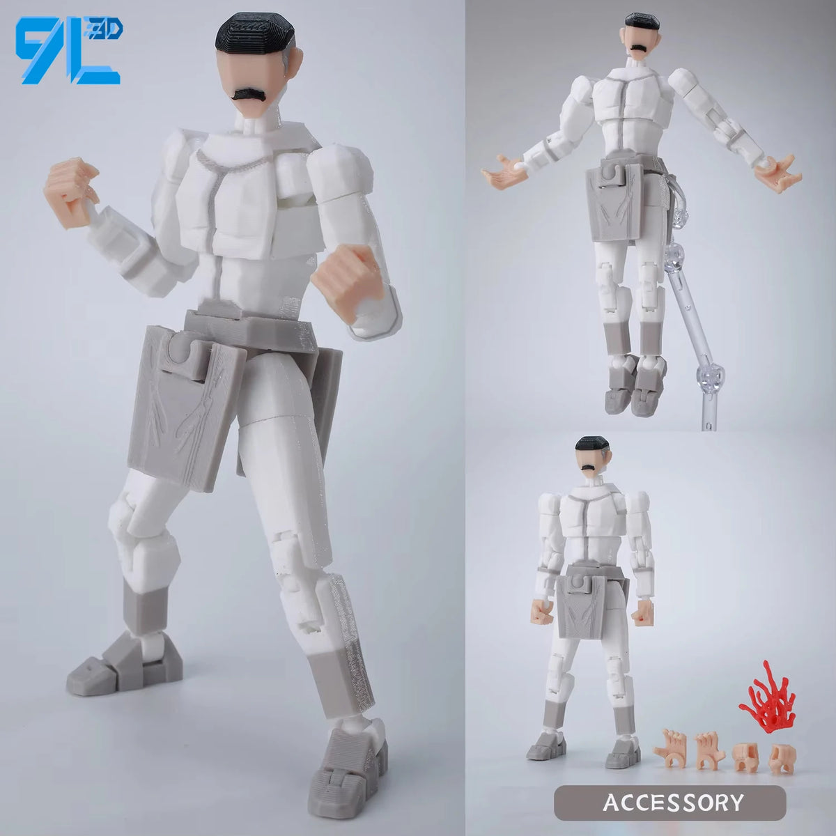 Mark Grayson Invincible Bulletproof Action Figure – 3D Printed Anime Collectible