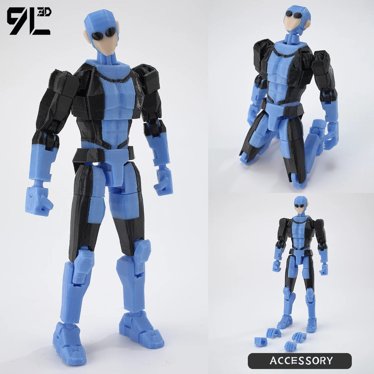 Mark Grayson Invincible Bulletproof Action Figure – 3D Printed Anime Collectible