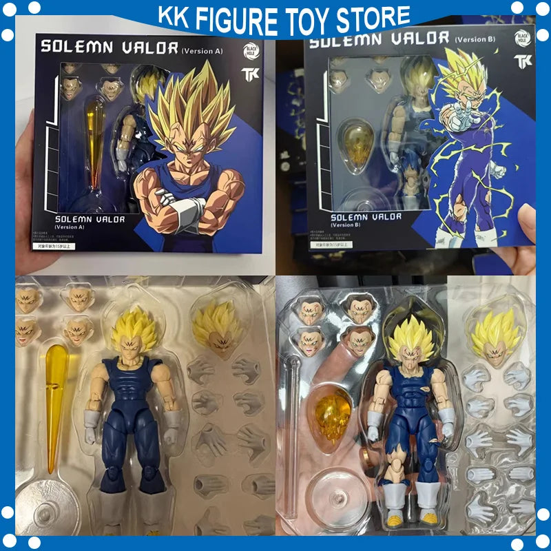 Dragon Ball Majin Vegeta Battle Damage Figure – SHF-Compatible