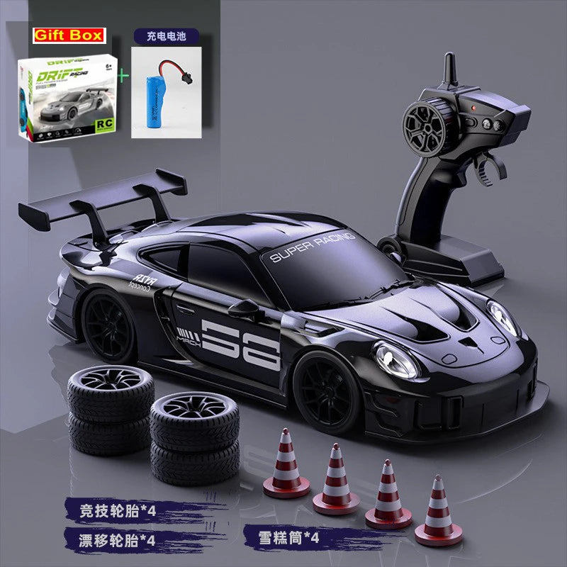 2026 Limited Edition 1:24 RC Drift Car – GT3 RS 911 & SU7 High Speed Racing Gift