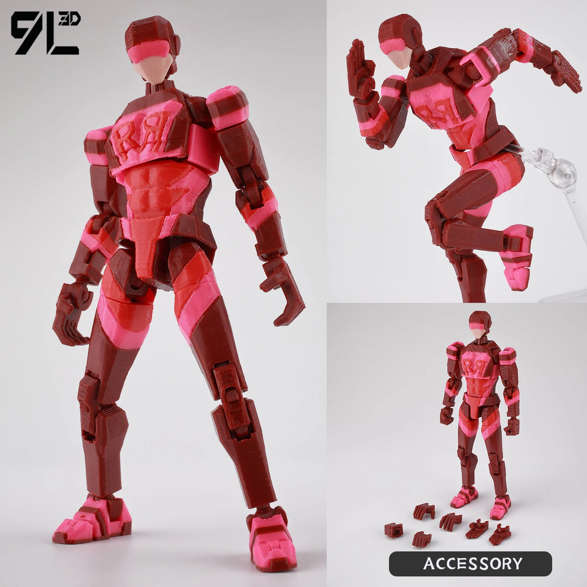 Mark Grayson Invincible Bulletproof Action Figure – 3D Printed Anime Collectible