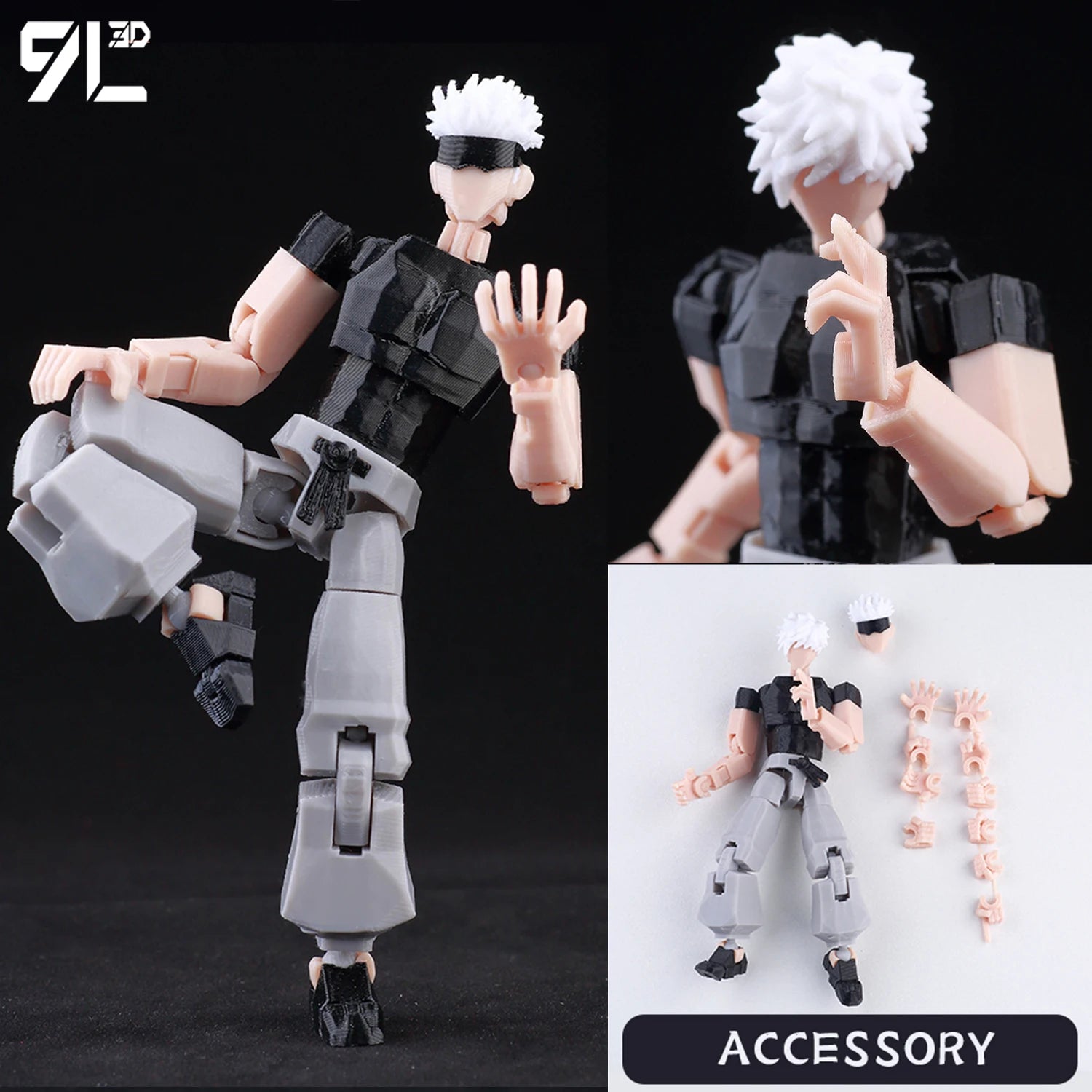 Jujutsu Kaisen Itadori Multi-Jointed Movable Figure – LUCKY13 Training Ver. Stress Relief Toy