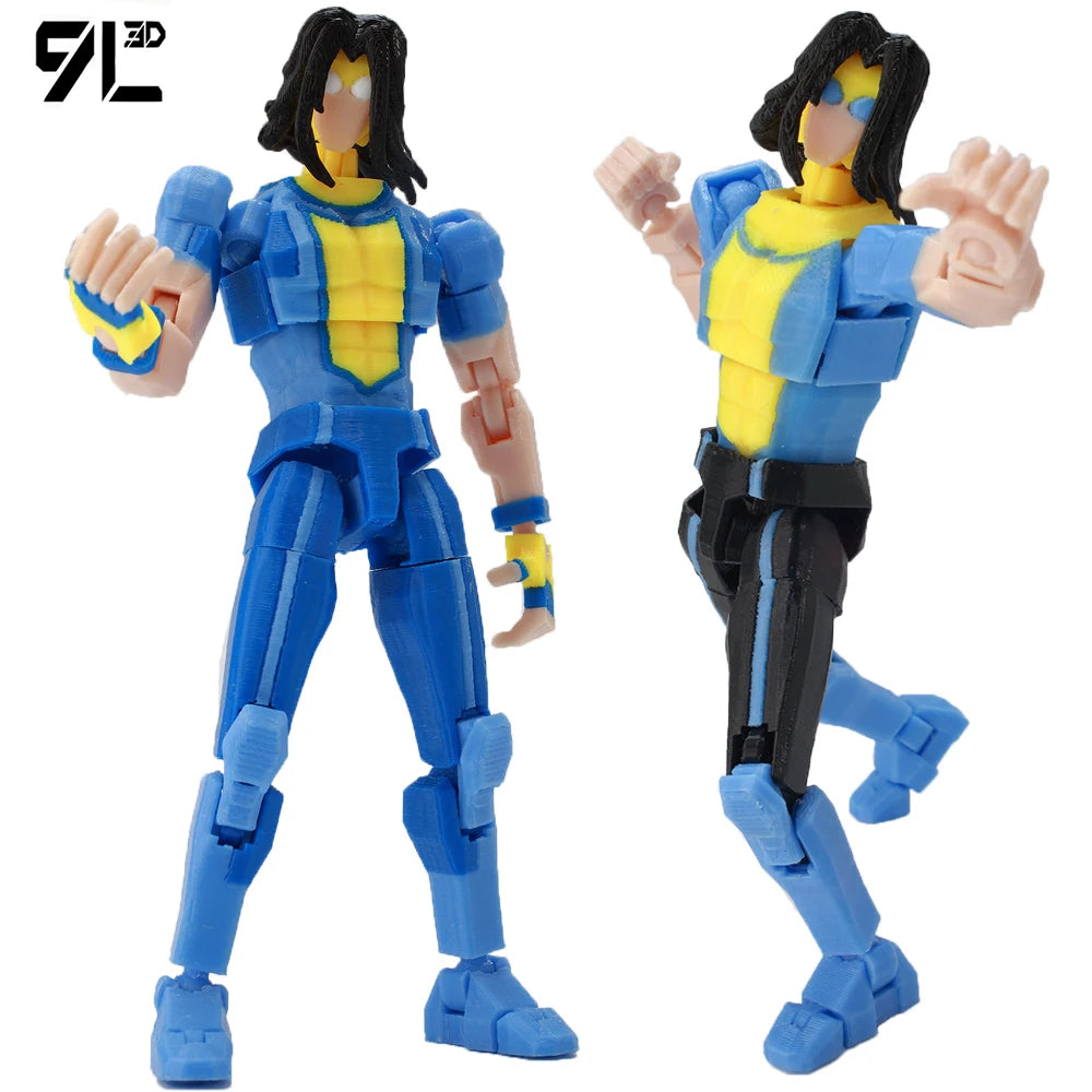 Mark Grayson Invincible Bulletproof Action Figure – 3D Printed Anime Collectible