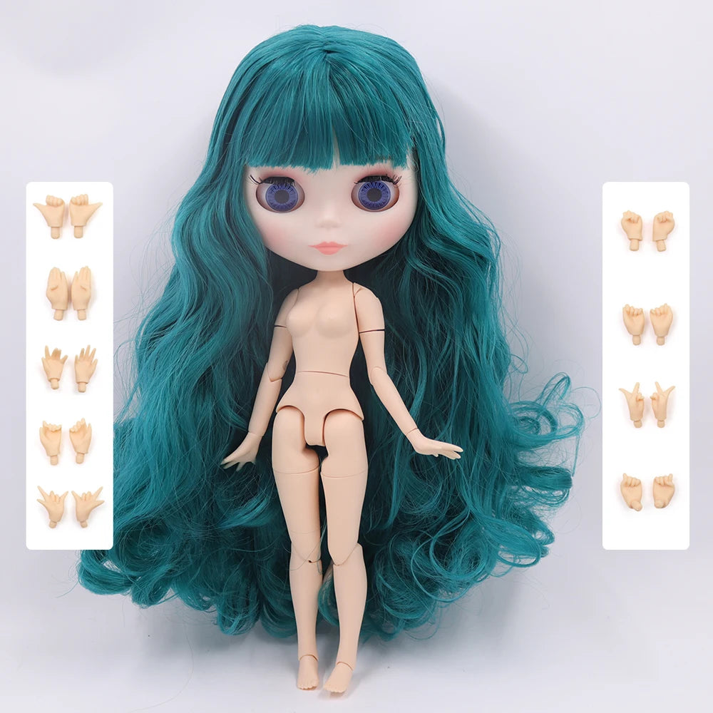 ICY DBS Blyth Doll 30CM BJD – Natural Shiny Face with Extra Hands
