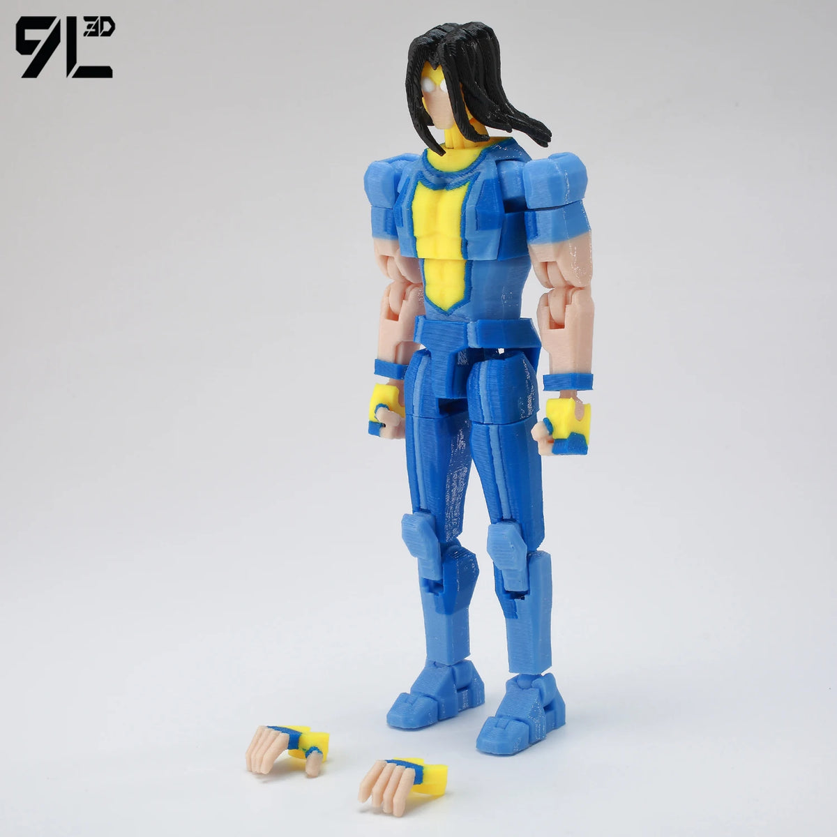 Mark Grayson Invincible Bulletproof Action Figure – 3D Printed Anime Collectible