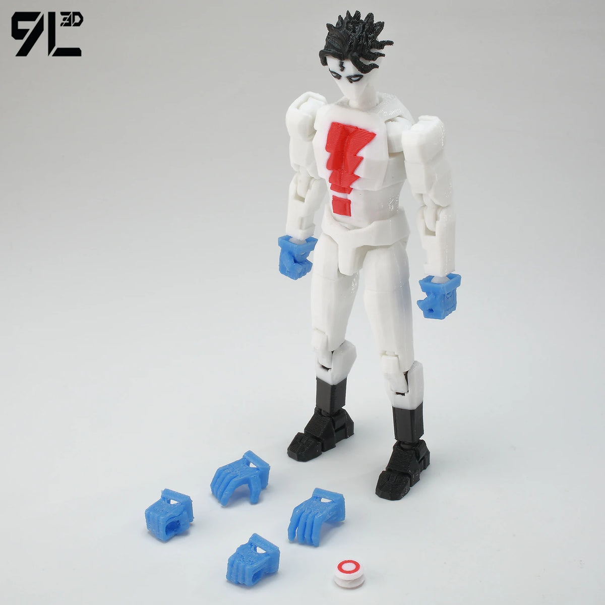Mark Grayson Invincible Bulletproof Action Figure – 3D Printed Anime Collectible