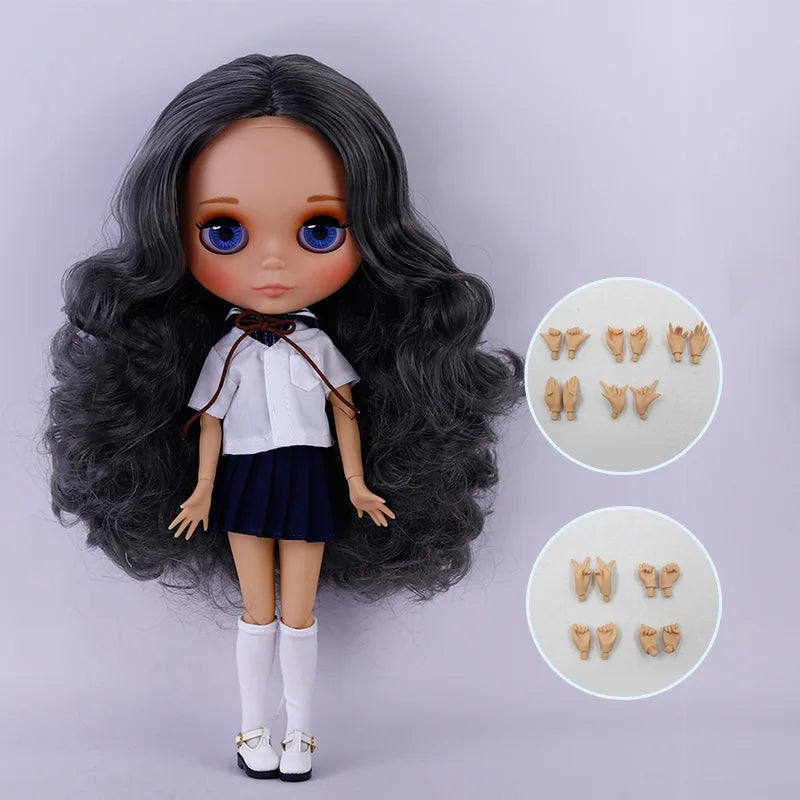 ICY DBS Blyth Doll 30CM BJD – Tan Skin Matte Face Neo Anime
