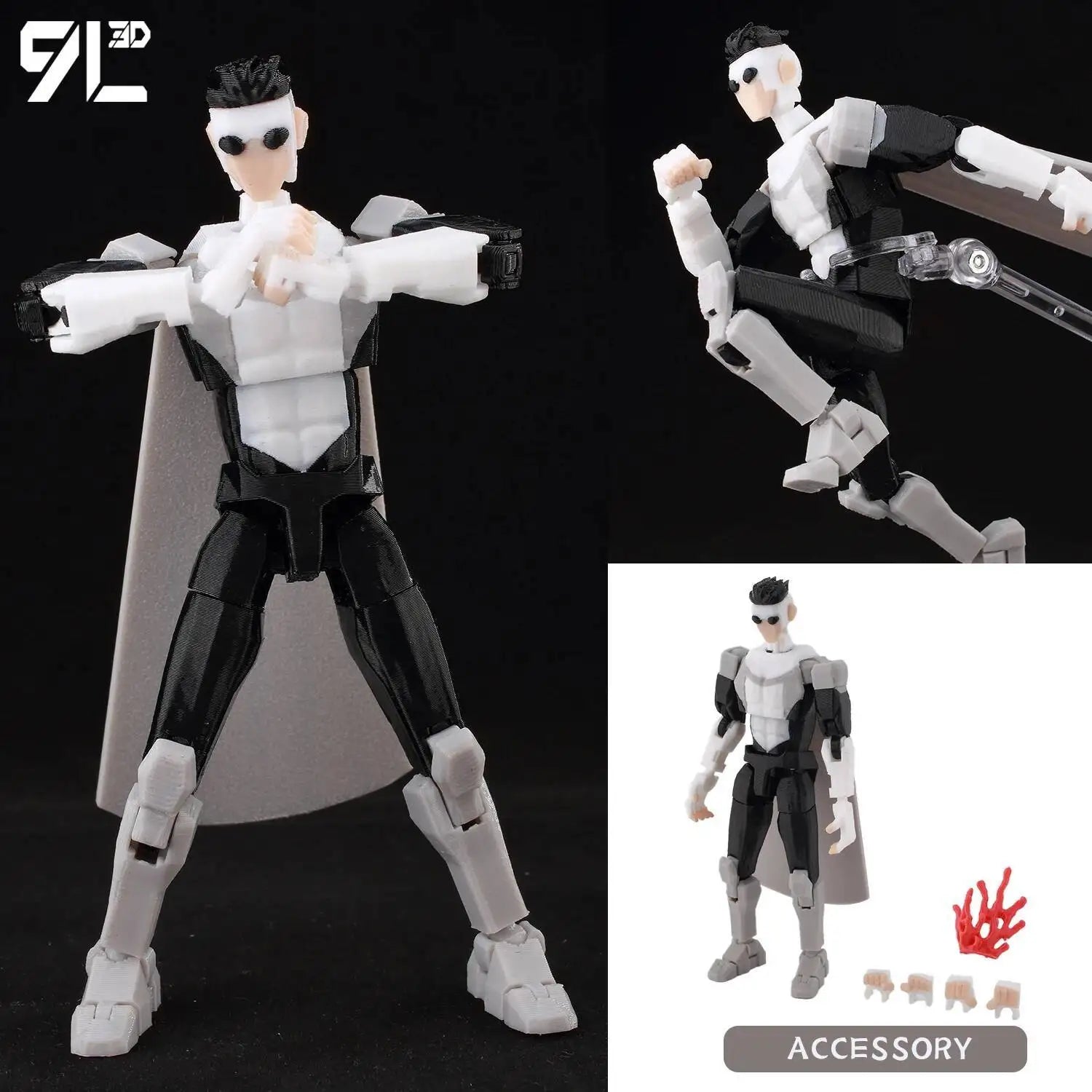 Invincible 2.0 Multi-Jointed Action Figure – 14cm 3D Printed Collectible