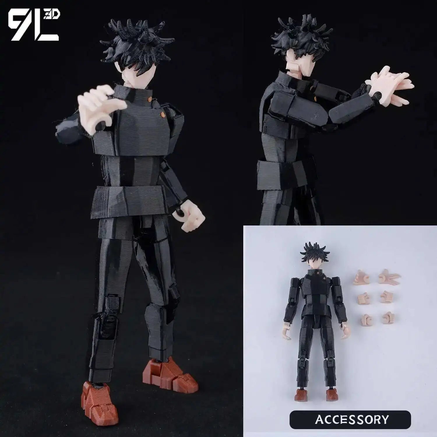 Jujutsu Kaisen Sukuna & Toji Lucky13 – 14cm Articulated Figure