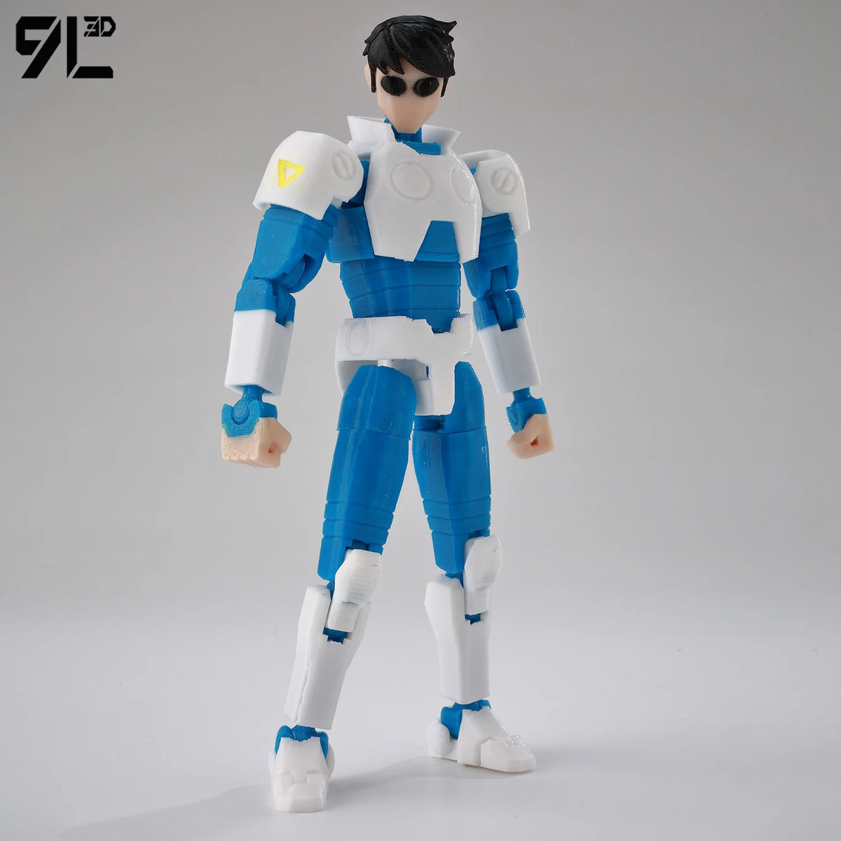 Mark Grayson Invincible Bulletproof Action Figure – 3D Printed Anime Collectible
