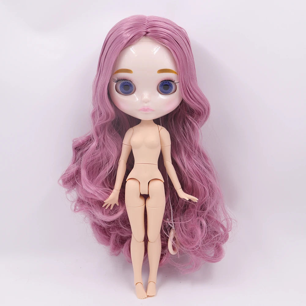 ICY DBS Blyth Doll 30CM BJD – Natural Shiny Face with Extra Hands