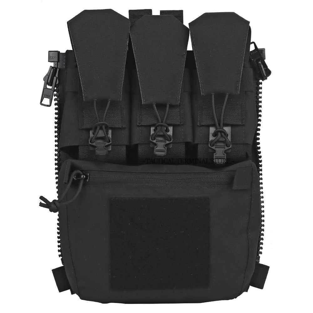 Assault Adapt Banger Back Panel Zip On Rear Pack Tactical Vest GP Pouch Multitools Pocket FCPC V5 Plate Carrier Accessories Bag