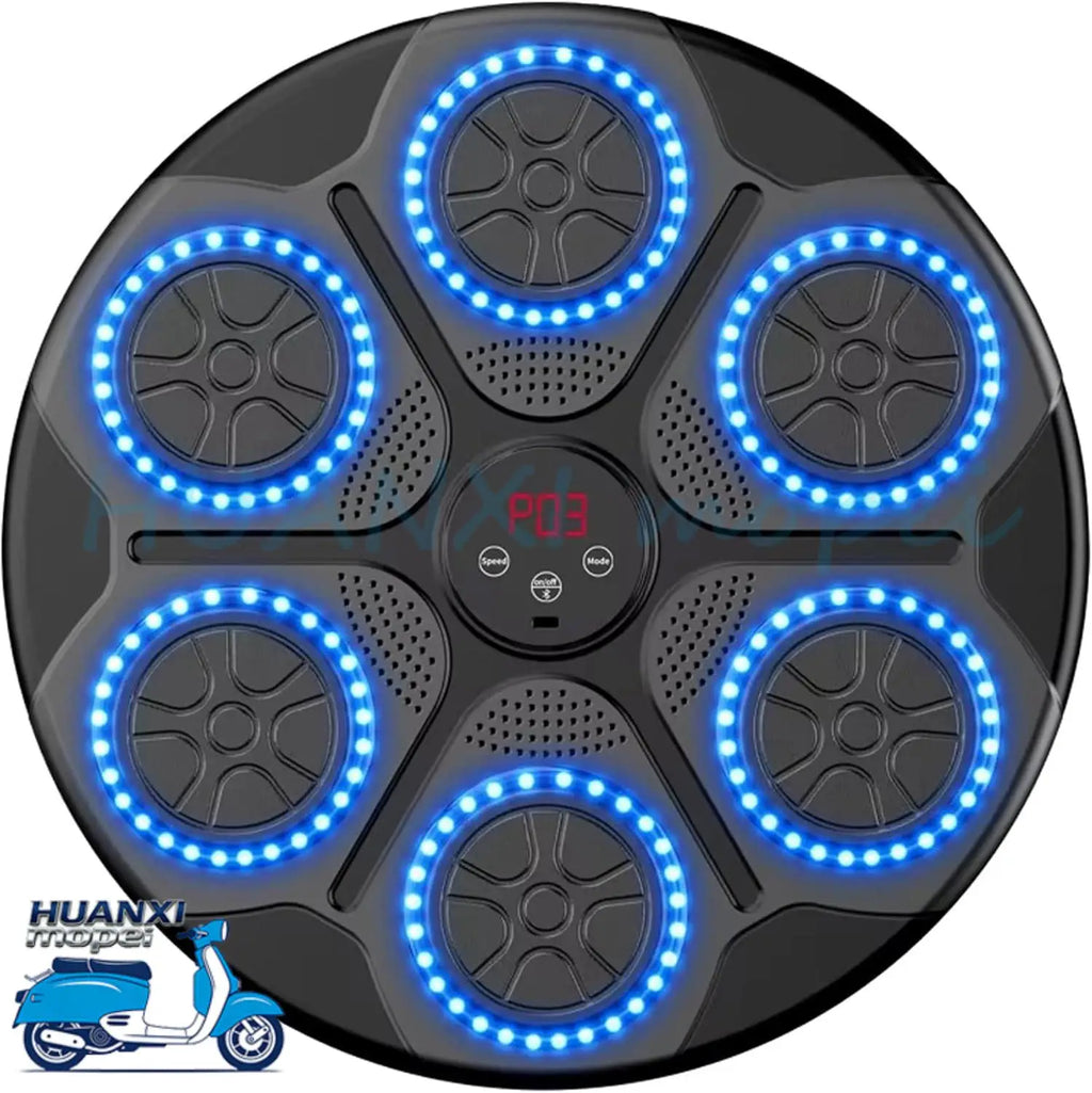 Smart Music Boxing Machine with LED Display & Bluetooth | Wall-Mounted Trainer