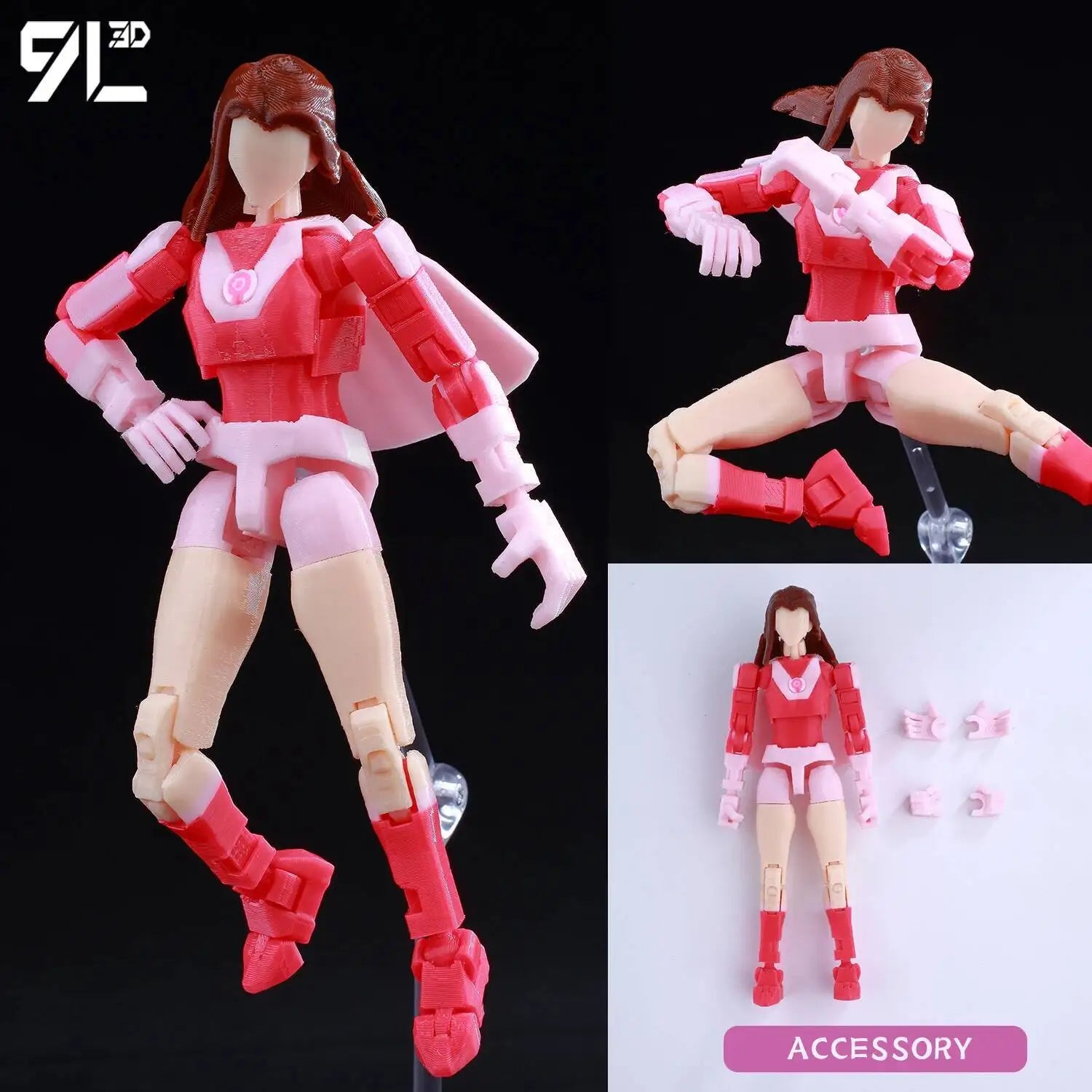 Invincible 2.0 Multi-Jointed Action Figure – 14cm 3D Printed Collectible