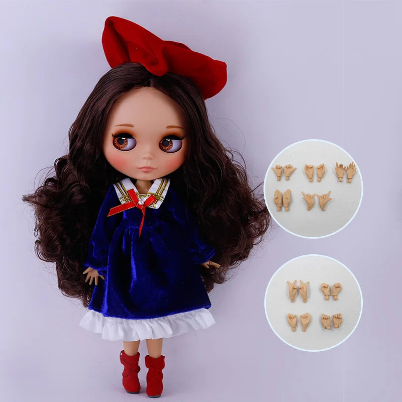 ICY DBS Blyth Doll 30CM BJD – Tan Skin Matte Face Neo Anime