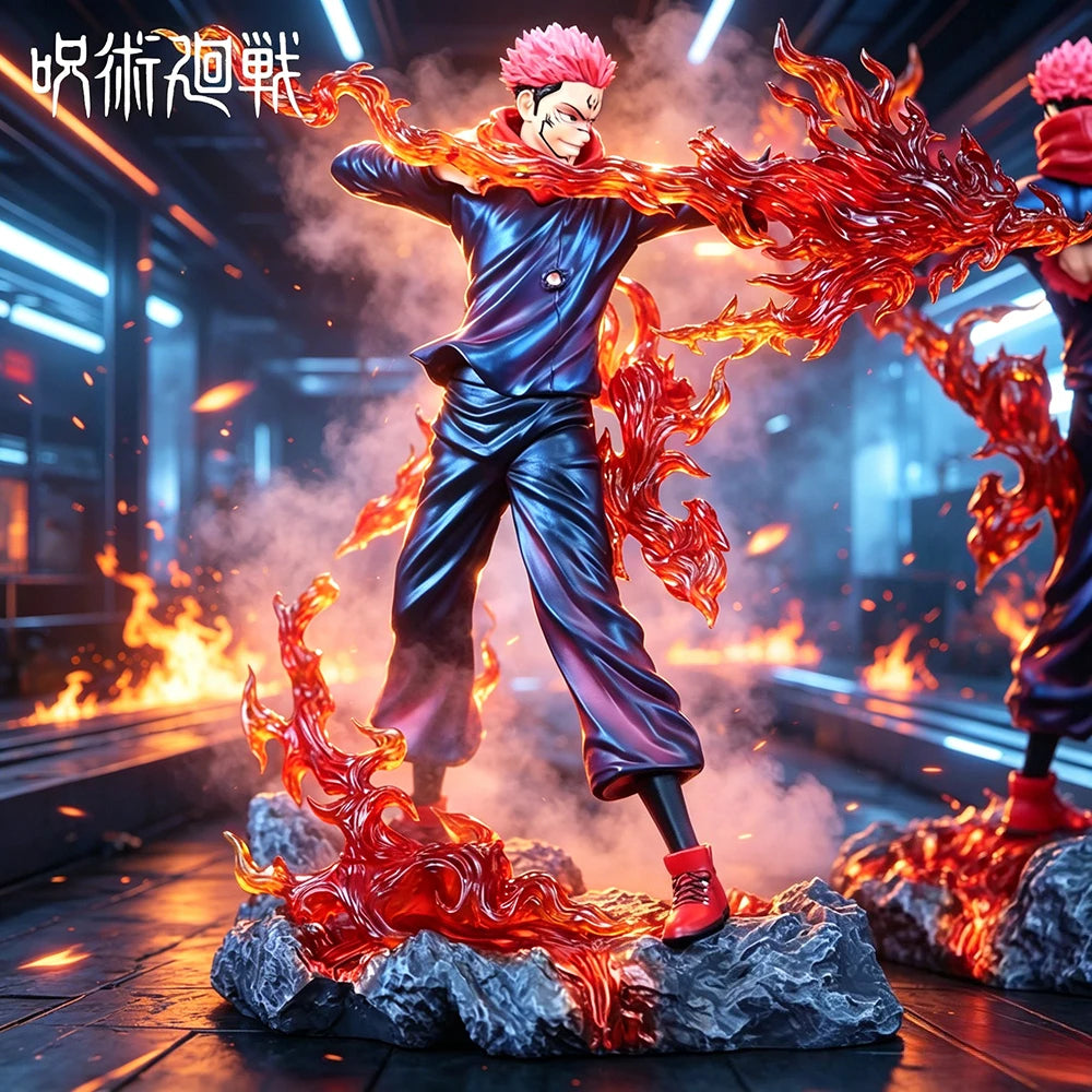 Ryomen Sukuna 30cm Anime Statue – Jujutsu Kaisen PVC Desktop Ornament