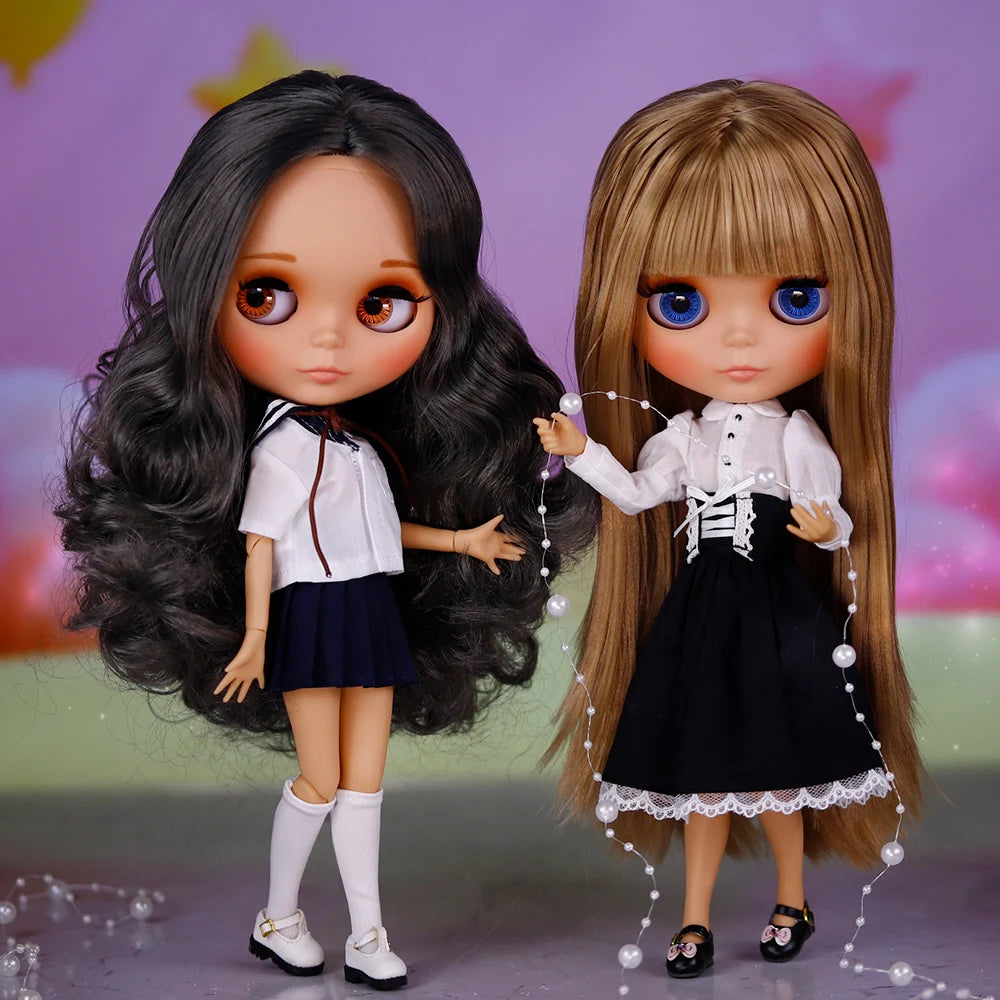 ICY DBS Blyth Doll 30CM BJD – Tan Skin Matte Face Neo Anime