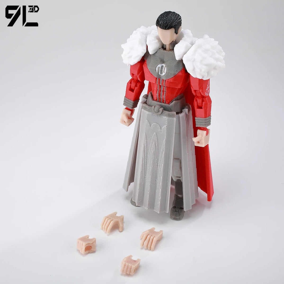 Mark Grayson Invincible Bulletproof Action Figure – 3D Printed Anime Collectible