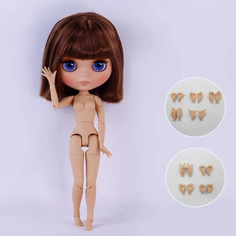 ICY DBS Blyth Doll 30CM BJD – Tan Skin Matte Face Neo Anime