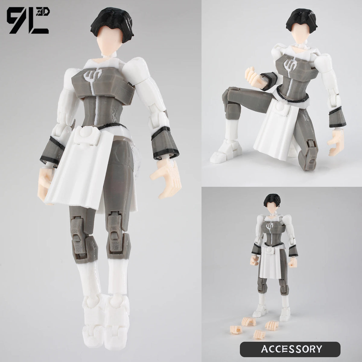 Mark Grayson Invincible Bulletproof Action Figure – 3D Printed Anime Collectible