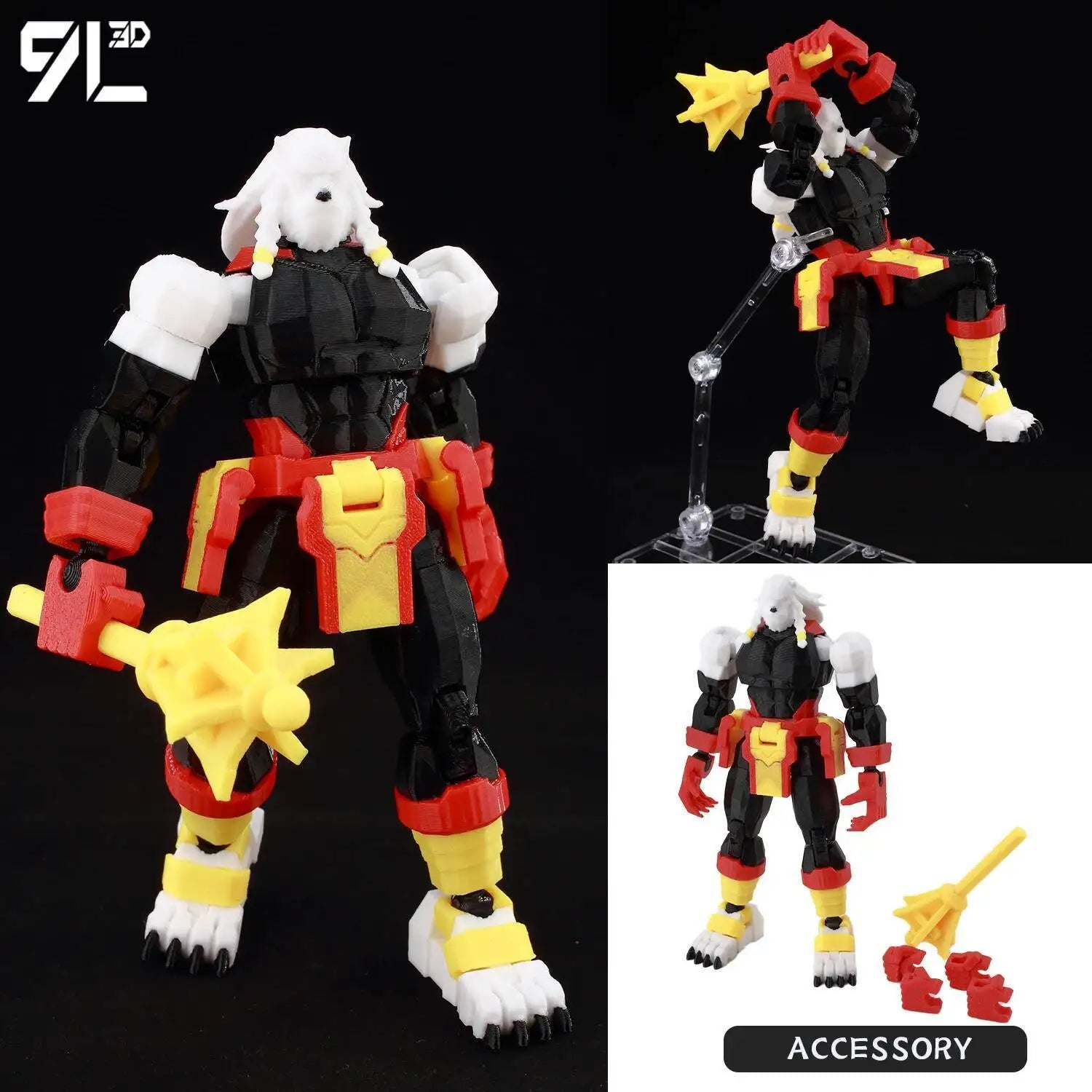 Invincible 2.0 Multi-Jointed Action Figure – 14cm 3D Printed Collectible