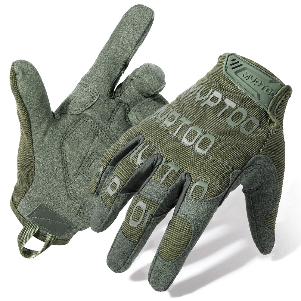 Men Tactical Gloves Touch Screen Sport Outdoor Paintball Combat Hiking Hunting Riding Bike Non-slip Breathable Cycling Equipment