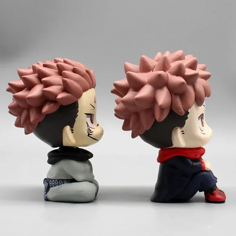 Jujutsu Kaisen Full Character PVC Action Figure Set – Sukuna, Itadori, Geto, Gojo & Nanami