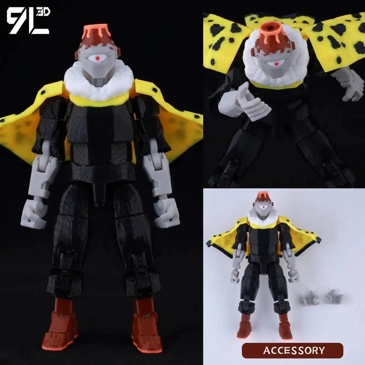 Jujutsu Kaisen Gojo & Kenjaku – 14cm Multi-Joint Figure