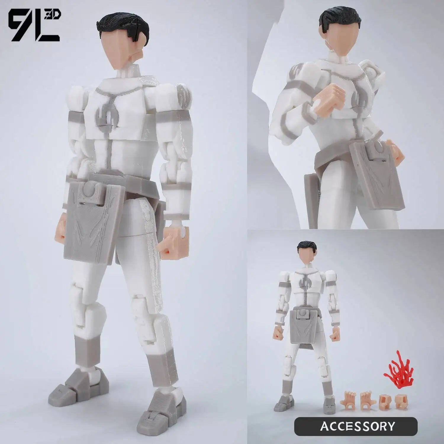 Invincible 2.0 Multi-Jointed Action Figure – 14cm 3D Printed Collectible