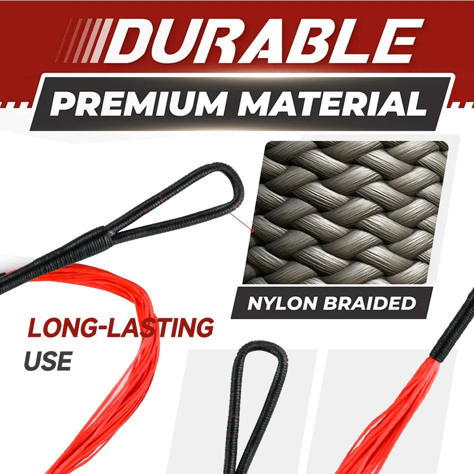 Premium Carbon Steel Crossbow Bowstring – 60/70 LB